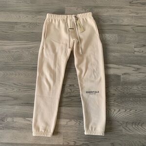 Beige Essentials Pants Large New